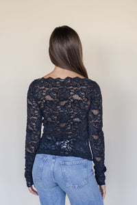 Raising Eyebrows Lace Top