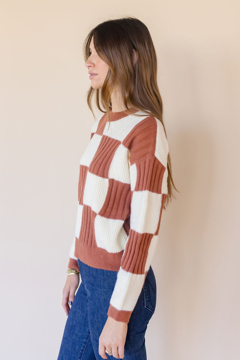 Rowan Checkered Sweater