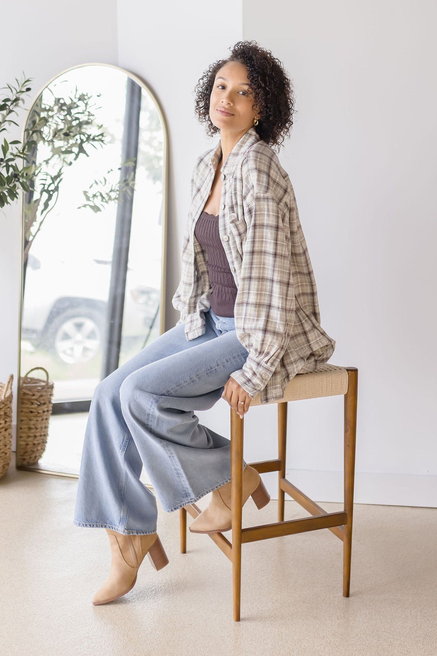 Ashley Plaid Shirt Ashley Plaid Shirt