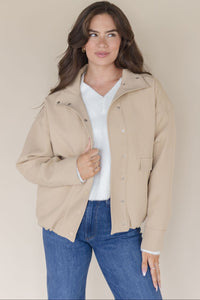 Funnel Neck Bomber Jacket Funnel Neck Bomber Jacket