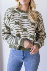 Andie Abstract Sweater