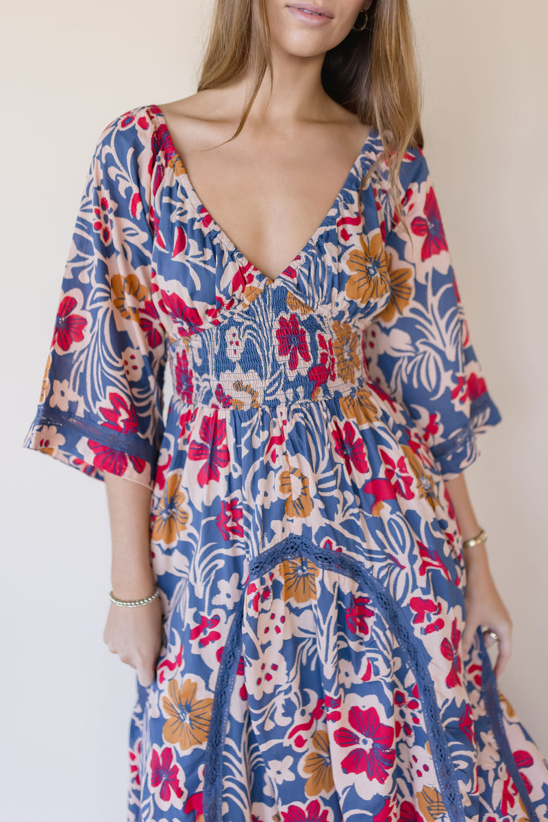 Printed Dixie Maxi Dress