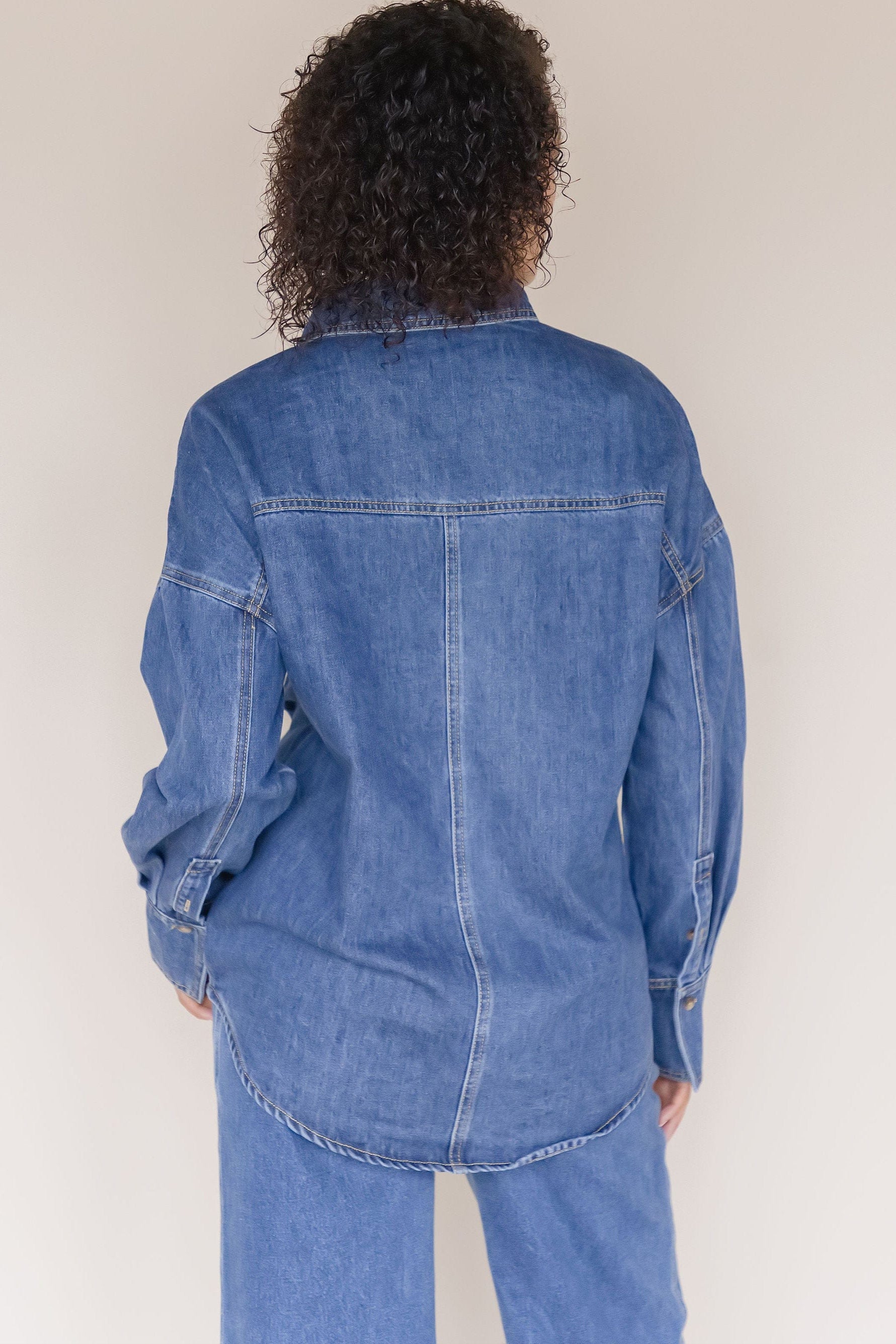 Gianna Denim Button Up Shirt Gianna Denim Button Up Shirt