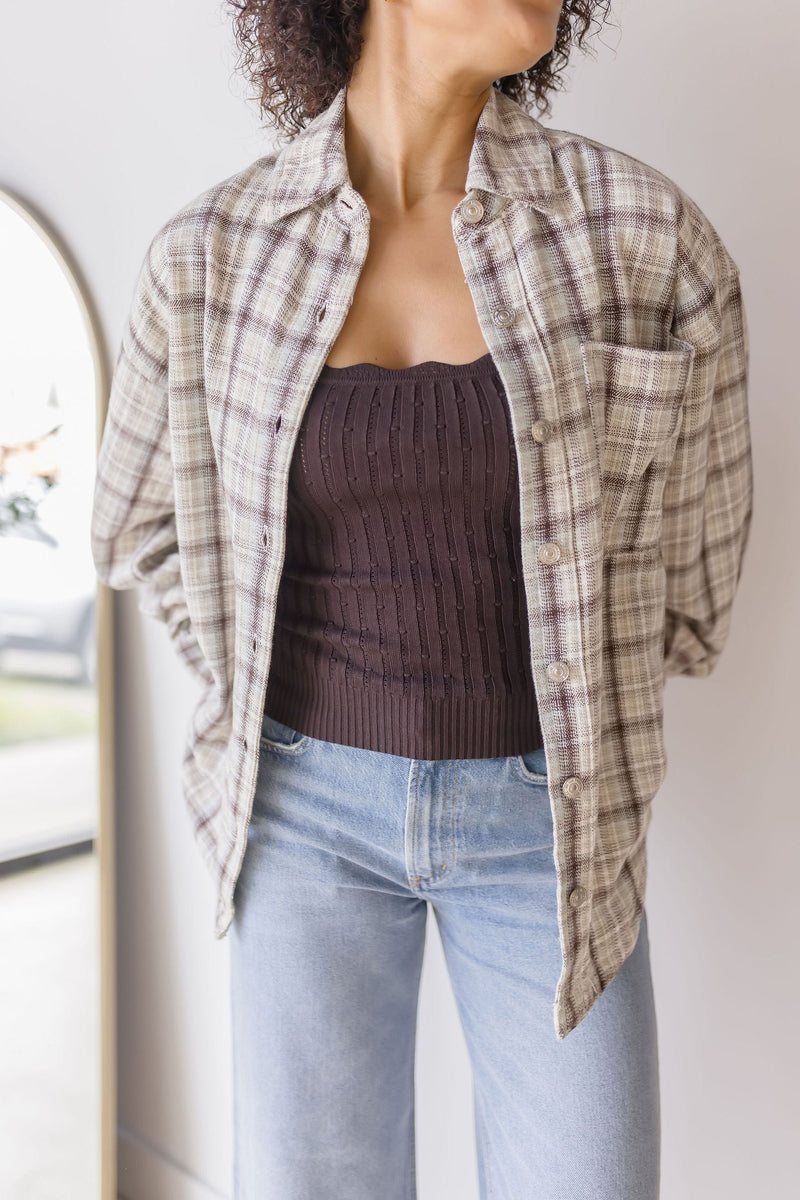 Ashley Plaid Shirt Ashley Plaid Shirt