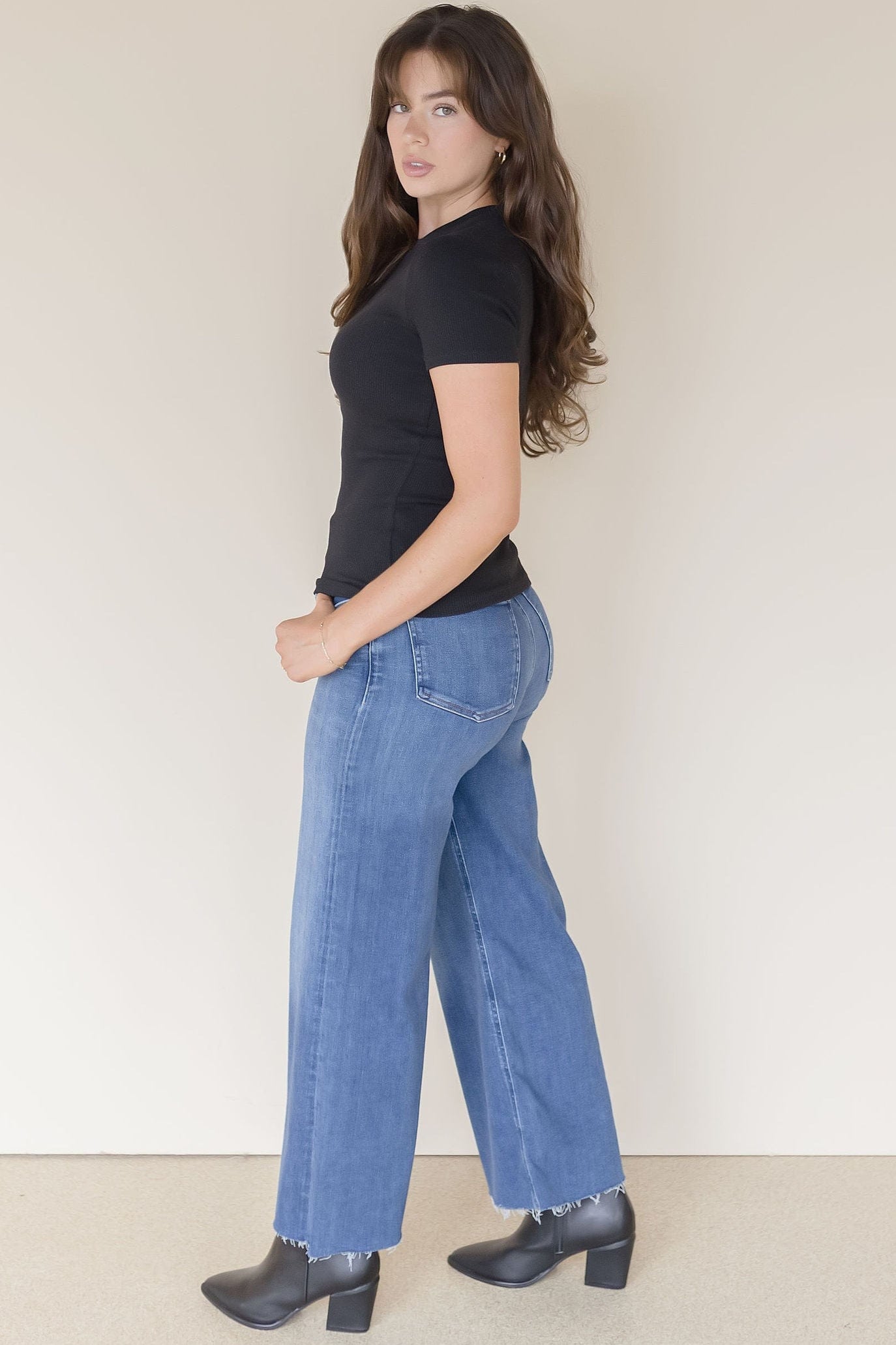 Citizens Of Humanity Lyra Wide Leg Crop Jean | Wild Dove Boutique