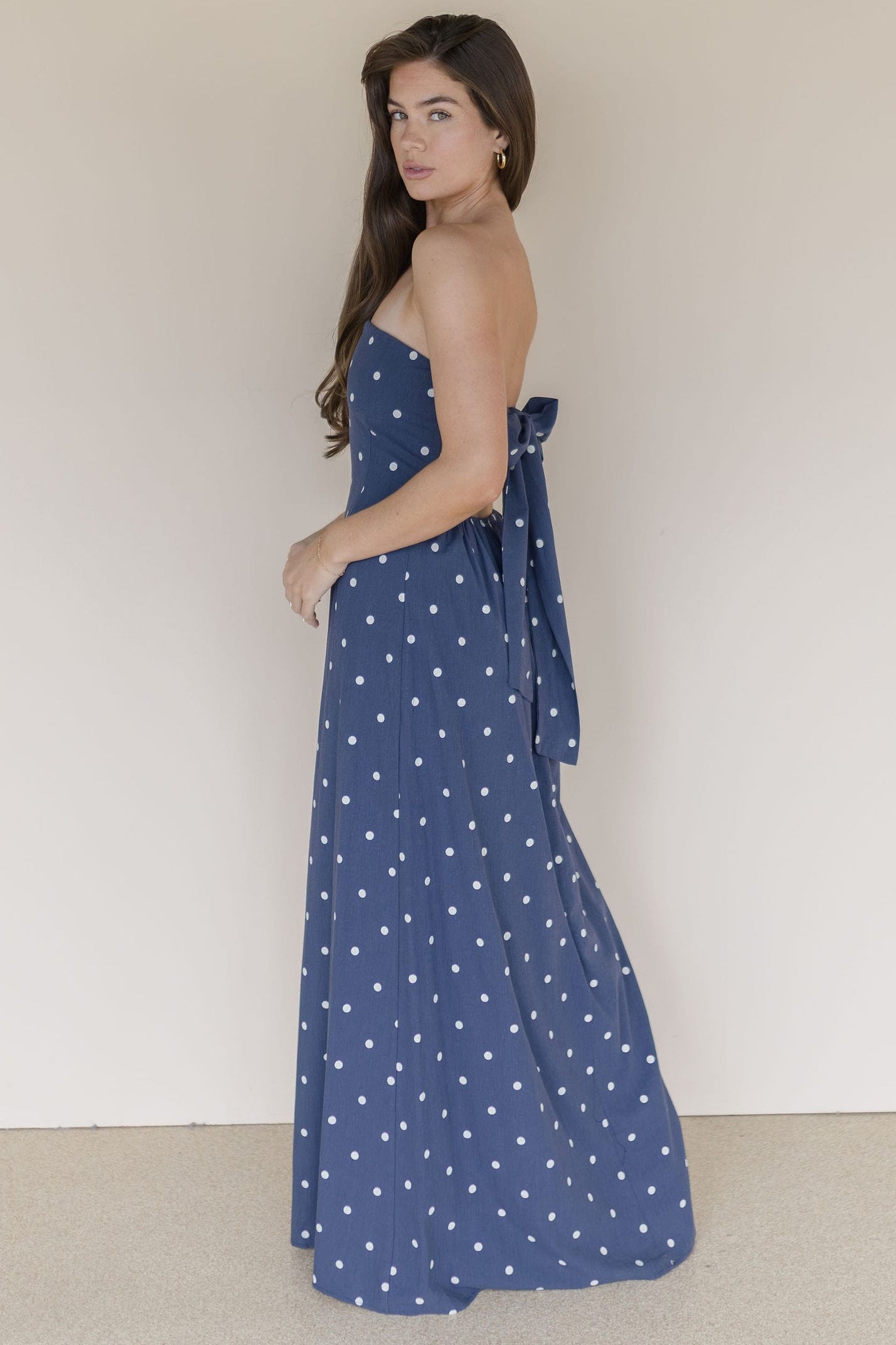 Pia Strapless Maxi Dress