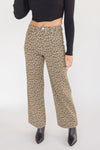 Wildly Free Leopard Denim Pants