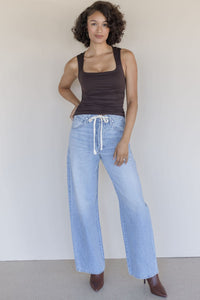 Clean Lines Square Neck Shirred Brami