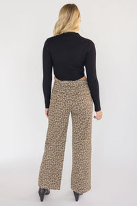 Wildly Free Leopard Denim Pants