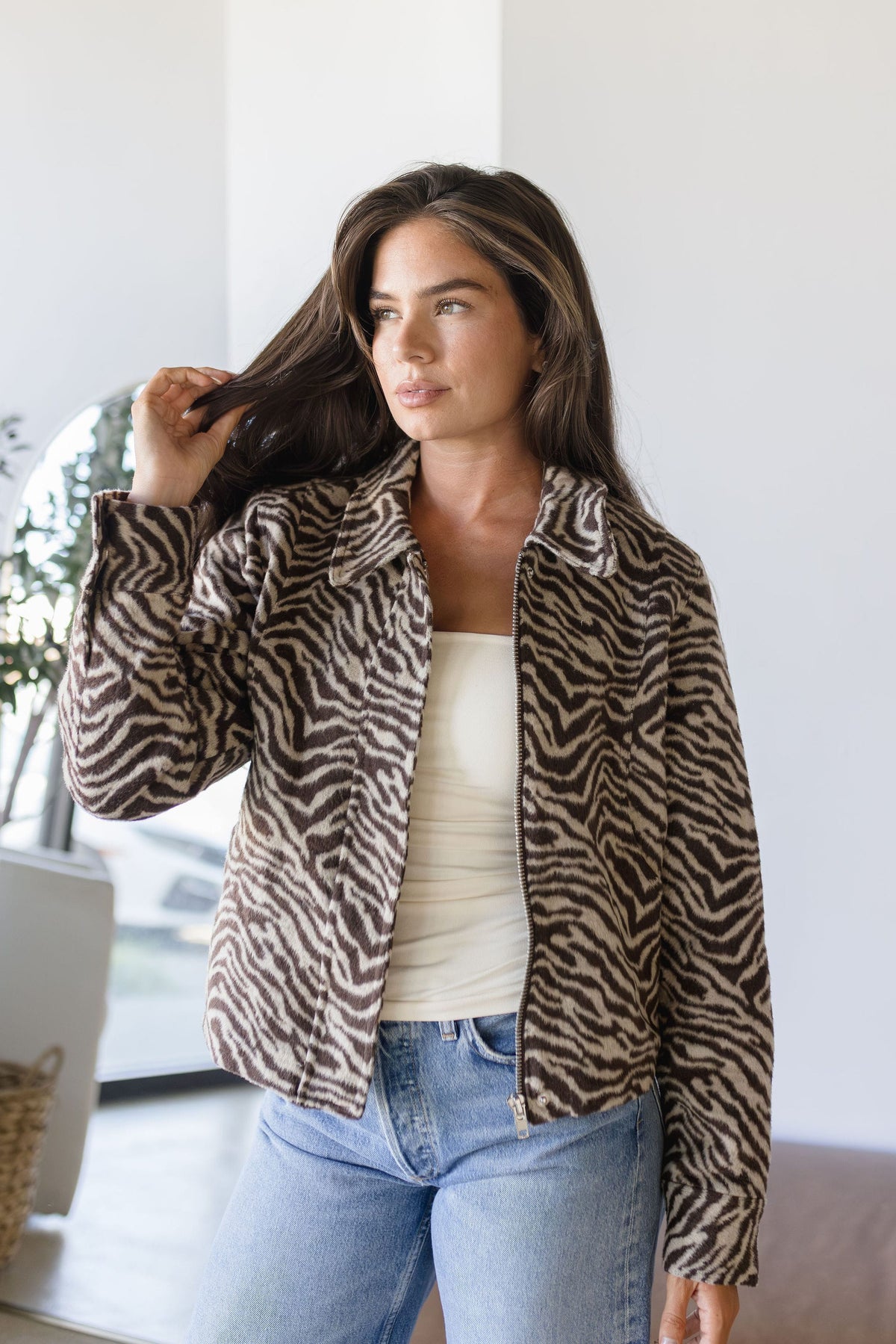 Sweet Talker Printed Jacket