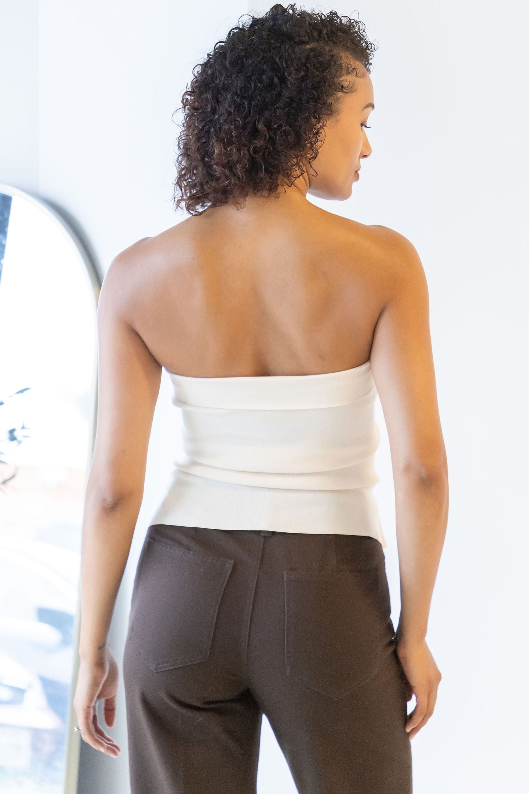 Maxwell Fold Over Tube Top Maxwell Fold Over Tube Top