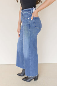 Lyra Wide Leg Crop Jean