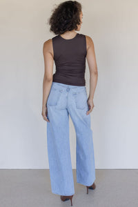 Clean Lines Square Neck Shirred Brami