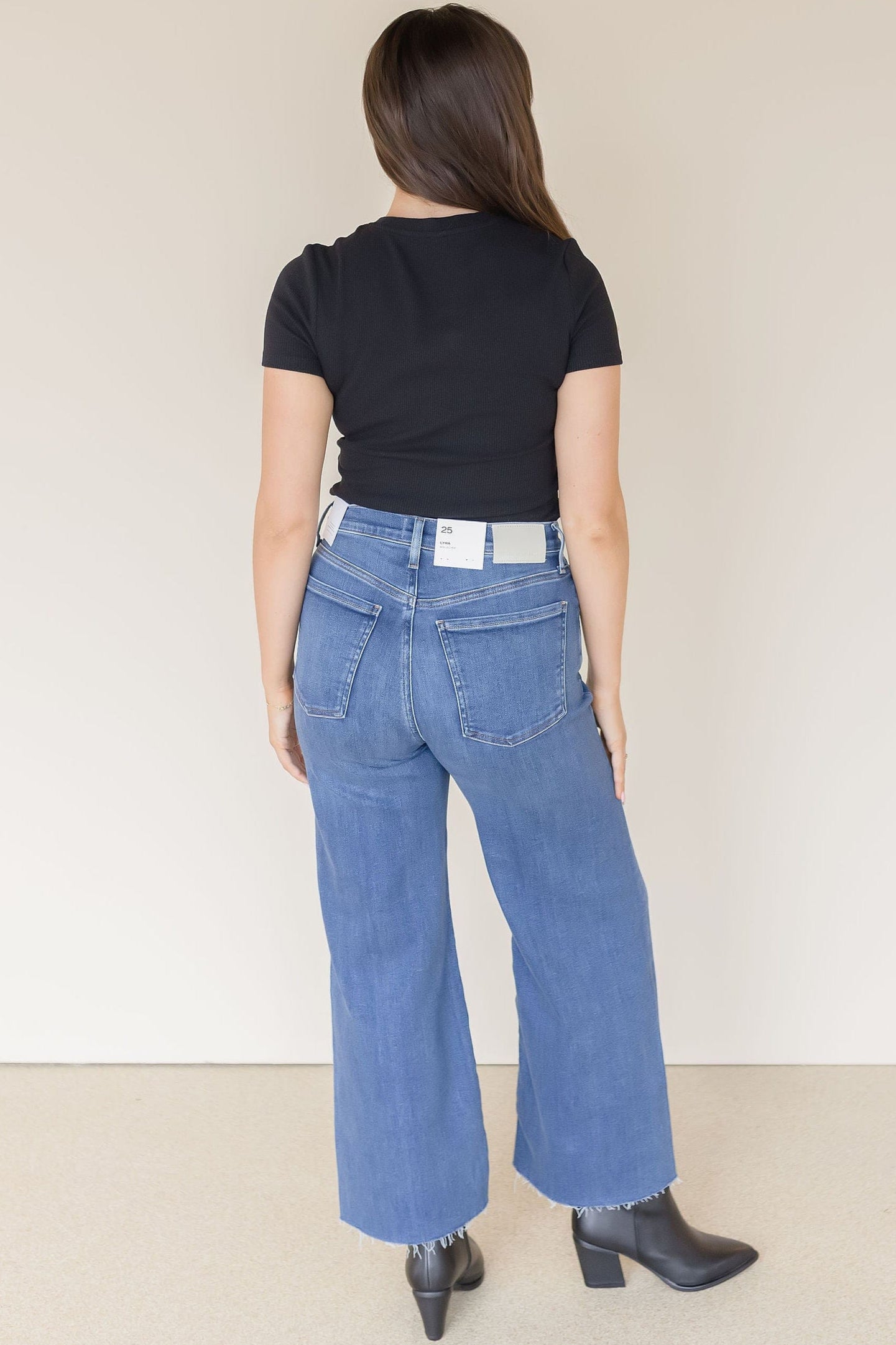 Lyra Wide Leg Crop Jean