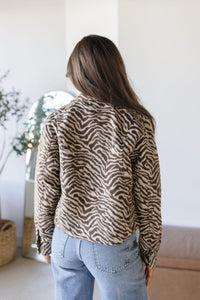 Sweet Talker Printed Jacket