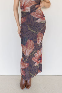 Keaton Mesh Midi Skirt Keaton Mesh Midi Skirt