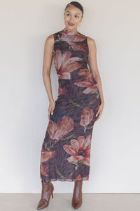 Keaton Mesh Midi Skirt Keaton Mesh Midi Skirt