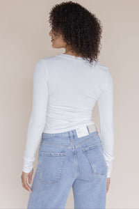 Extra Olives Please Long Sleeve Beaded Tee Extra Olives Please Long Sleeve Beaded Tee