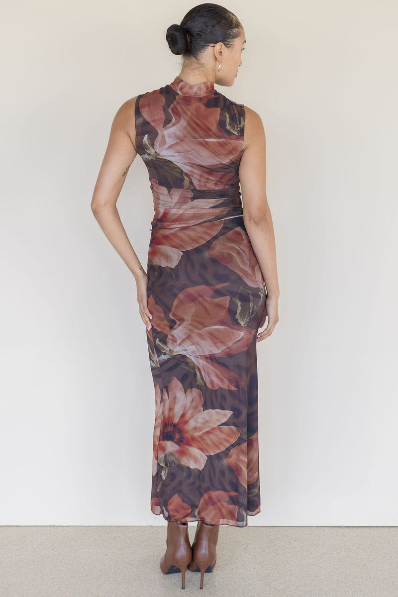 Keaton Mesh Midi Skirt Keaton Mesh Midi Skirt