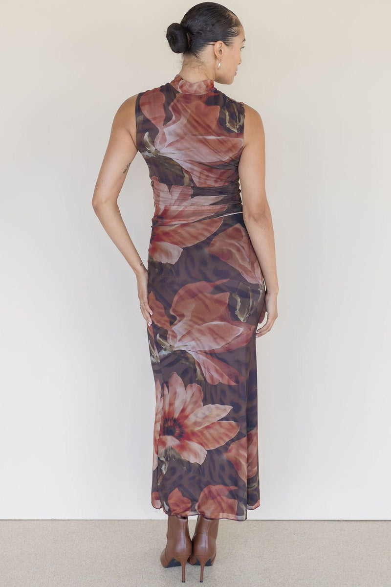 Keaton Mesh Mock Neck Top Keaton Mesh Mock Neck Top