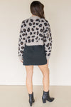 Nala Leopard Cropped Pull Over Nala Leopard Cropped Pull Over