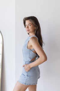 Weekend Tie Back Romper