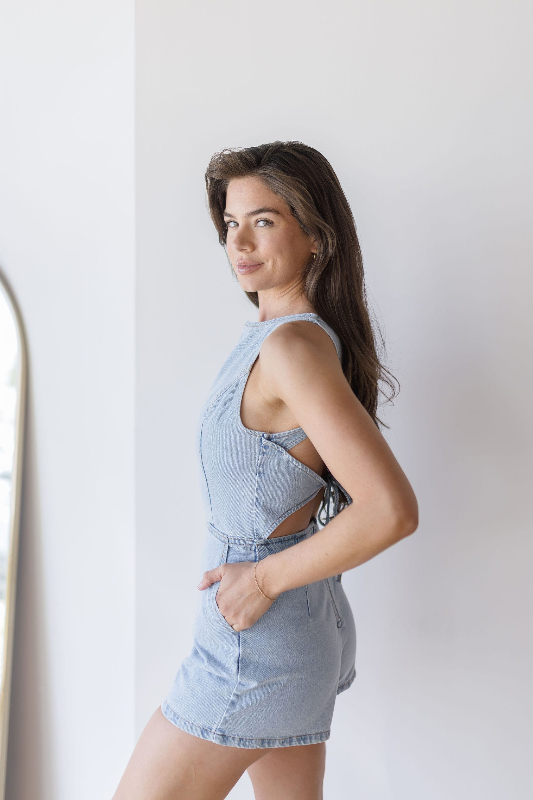 Weekend Tie Back Romper