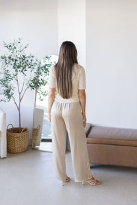 Mona Ribbed Mock Neck Top