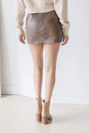 Renegade Buckled Leather Mini Skirt Renegade Buckled Leather Mini Skirt