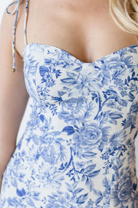 Something Blue Midi Dress