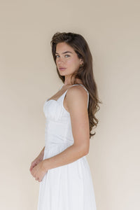 Sunday Morning Corset Midi Dress