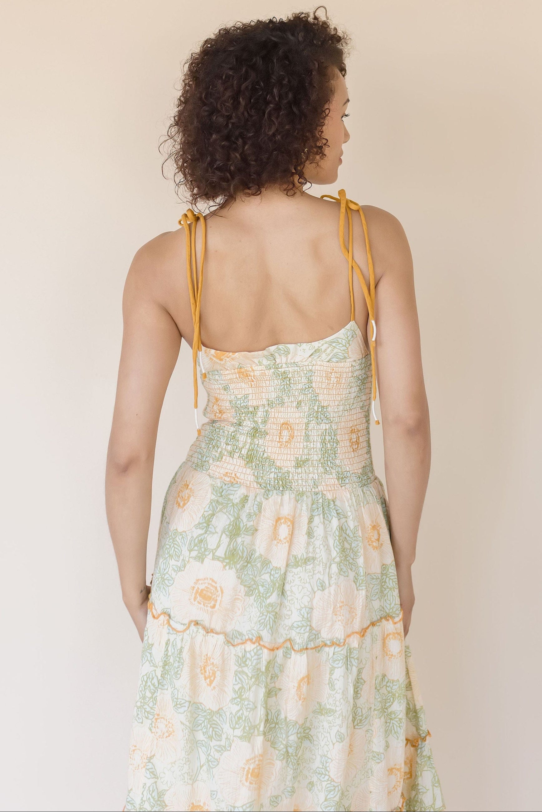 adriel midi dress Adriel Midi Dress Ivory Combo