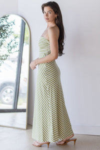 Sweet Pea Strapless Midi