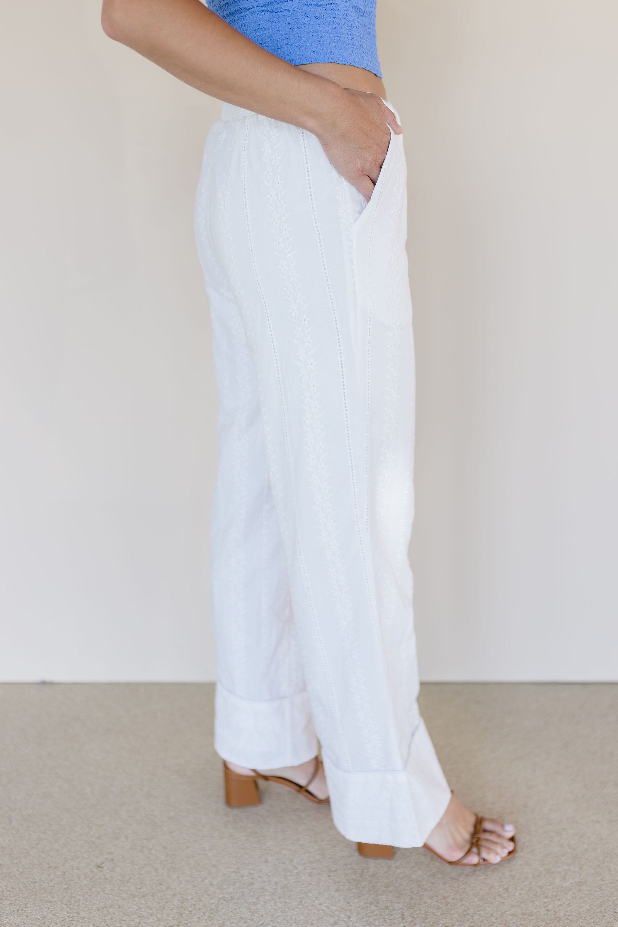 Salty Air Eyelet Pant