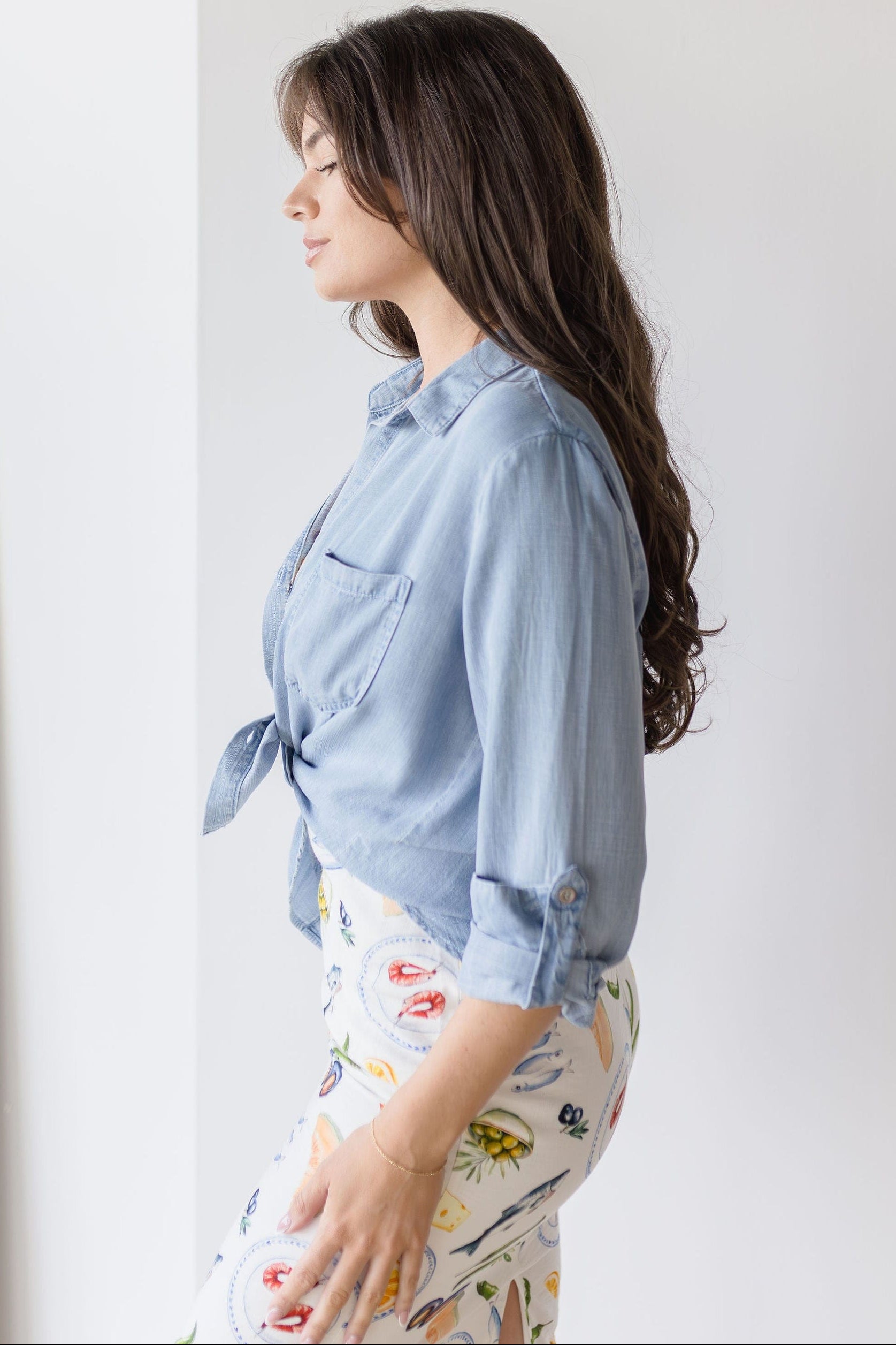 Sirena Button Down Shirt