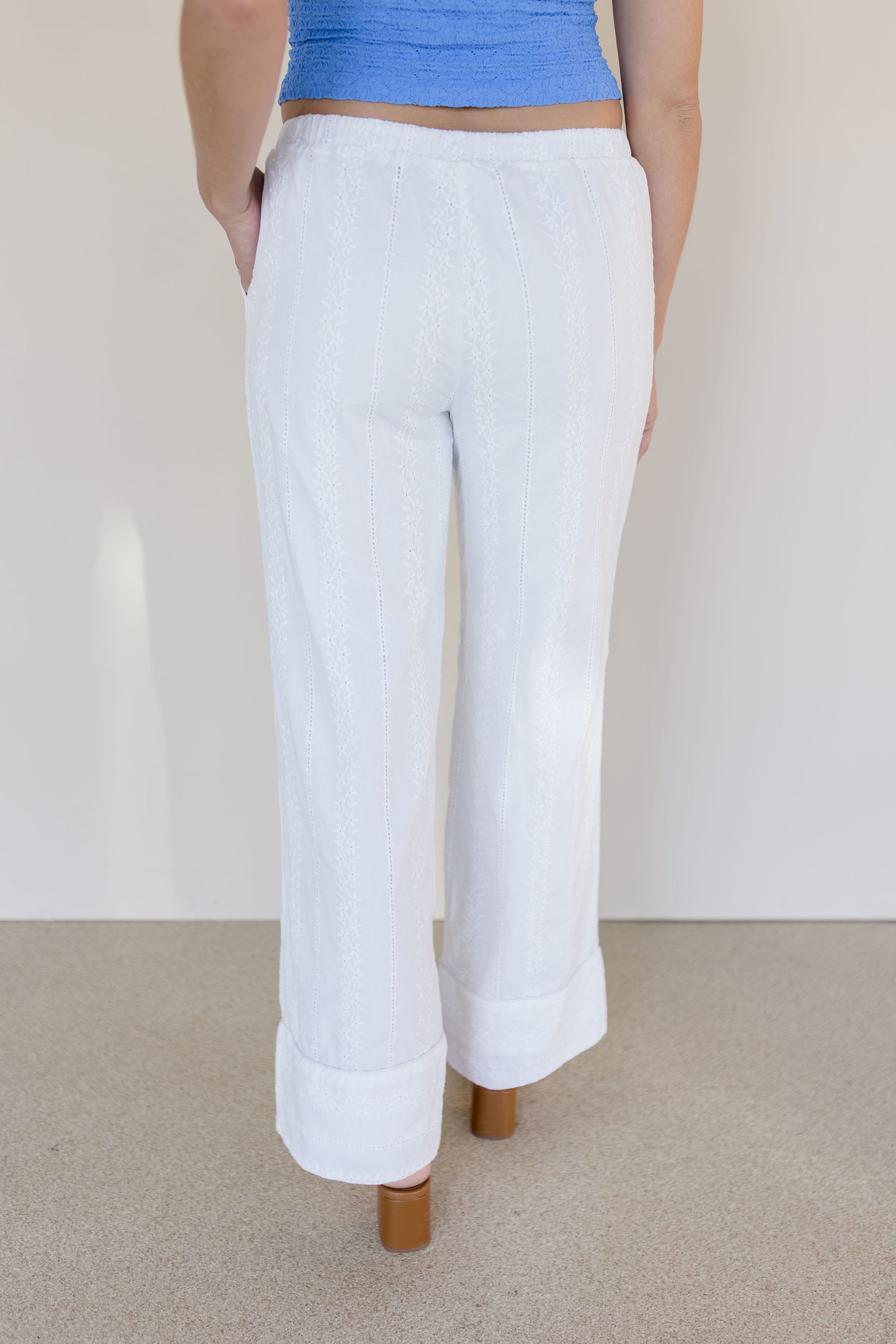 Salty Air Eyelet Pant