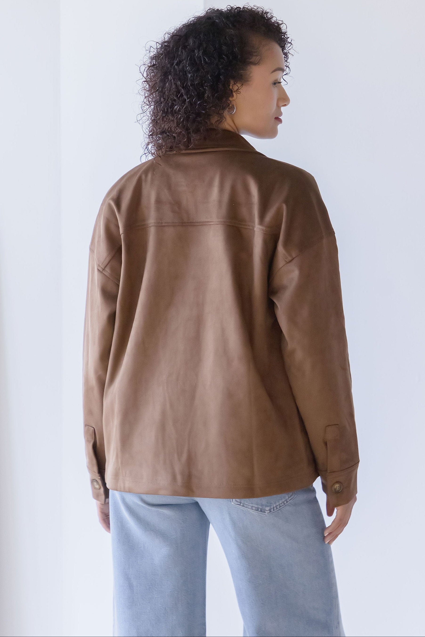 Alex Suede Shirt Jacket Alex Suede Shirt Jacket