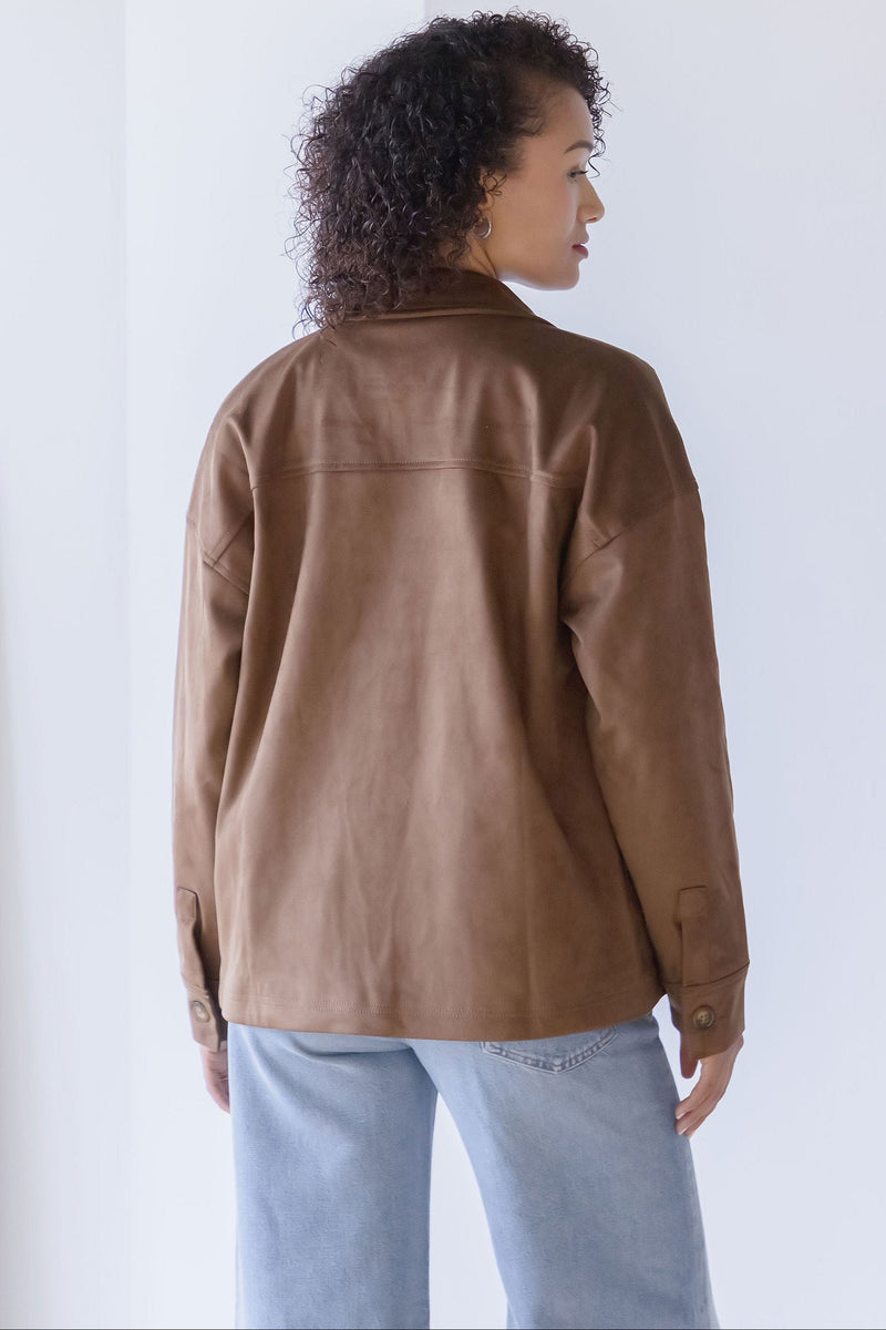 Alex Suede Shirt Jacket Alex Suede Shirt Jacket