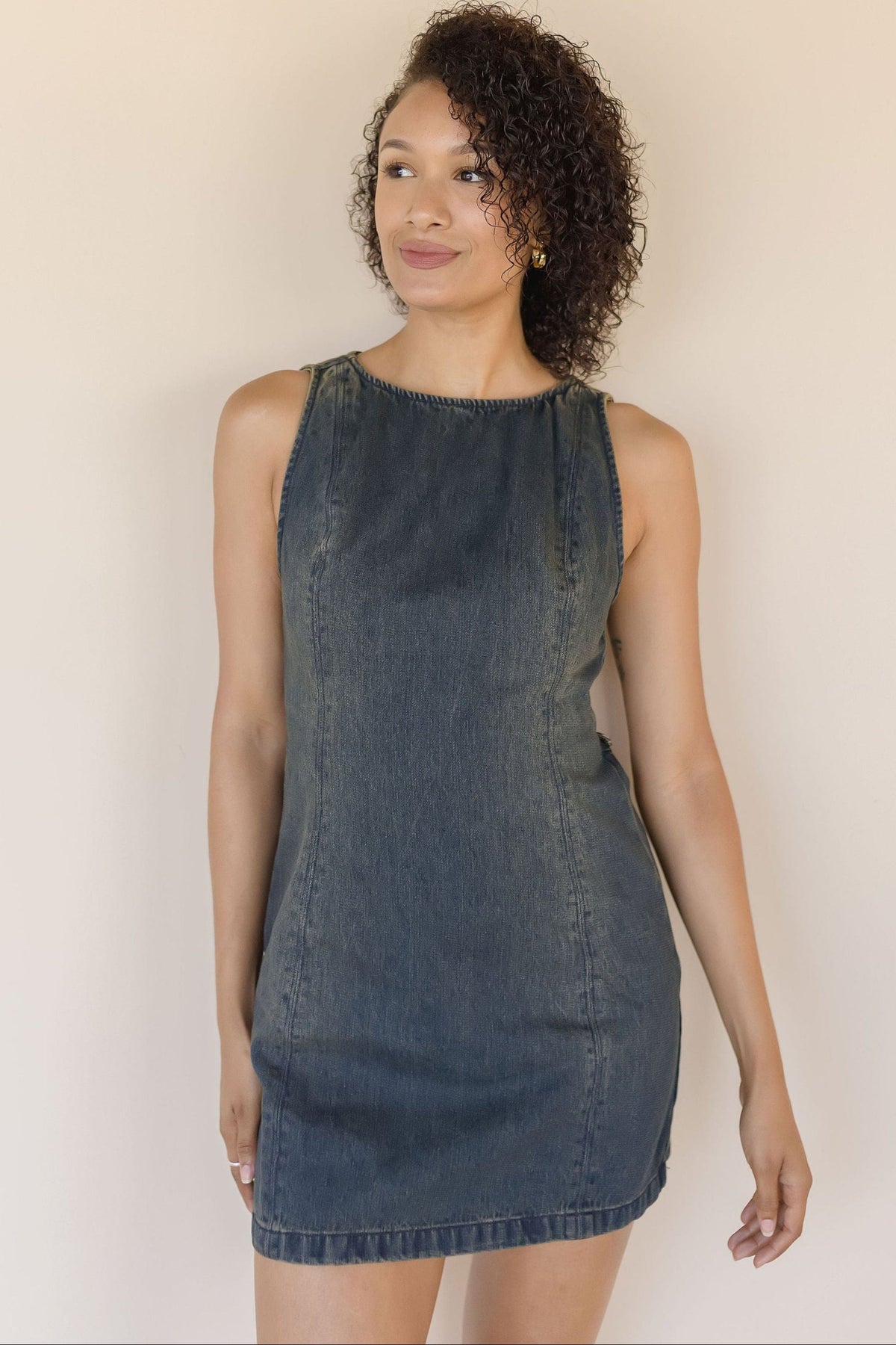 Free People Atlas Denim Mini Dress | Wild Dove Boutique | San Diego,CA Free People Atlas Denim Mini Dress | Wild Dove Boutique | San Diego,CA