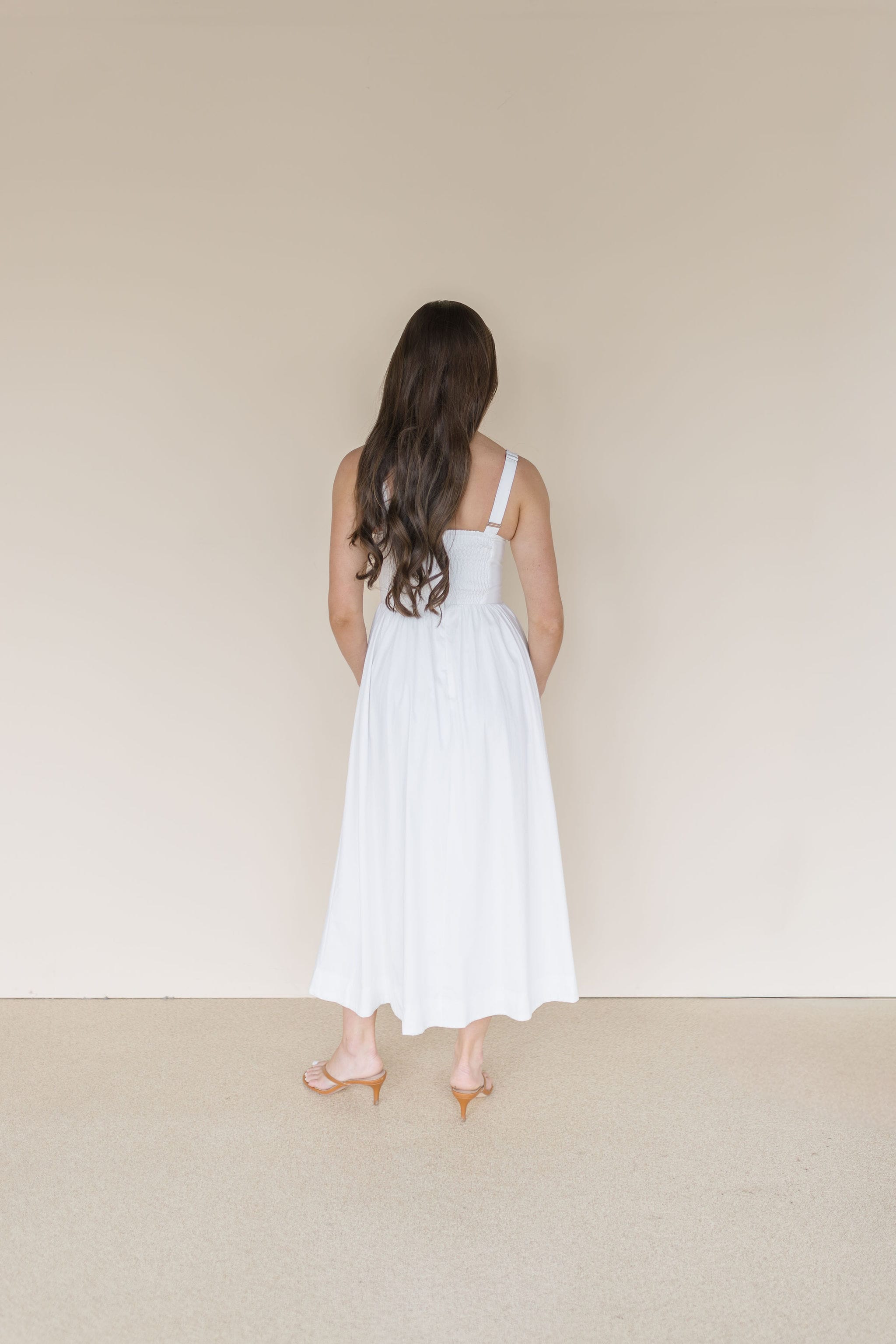 Sunday Morning Corset Midi Dress