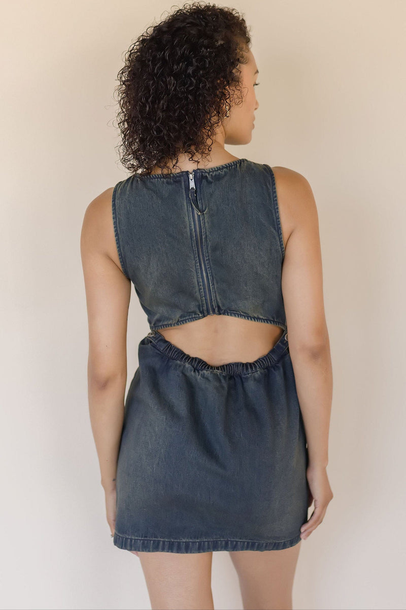 Free People Atlas Denim Mini Dress | Wild Dove Boutique | San Diego,CA Free People Atlas Denim Mini Dress | Wild Dove Boutique | San Diego,CA