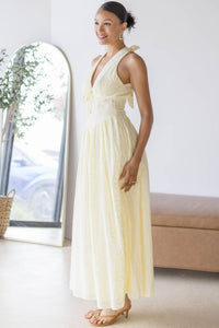 Sweet Escape Low Back Maxi Dress