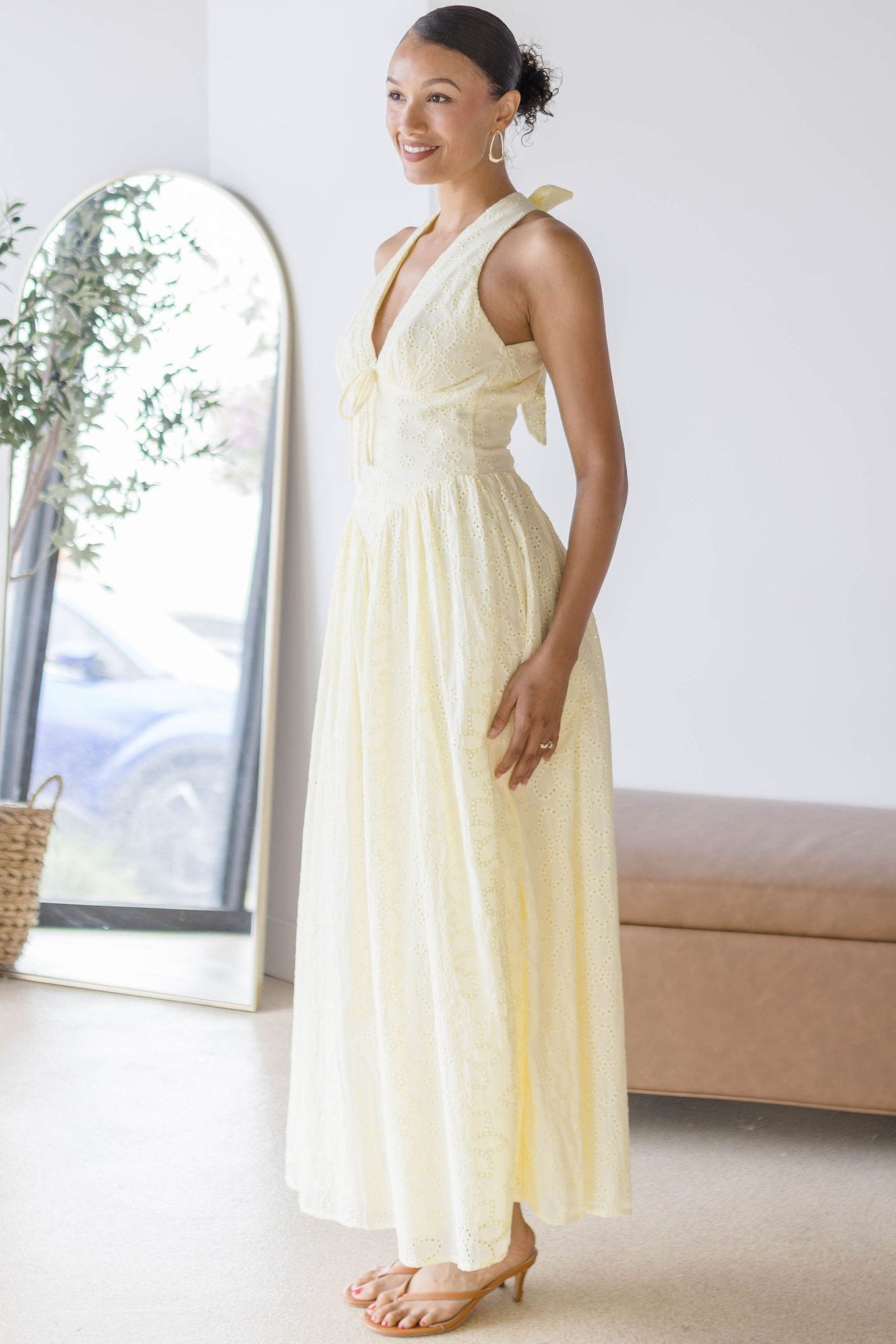 Sweet Escape Low Back Maxi Dress