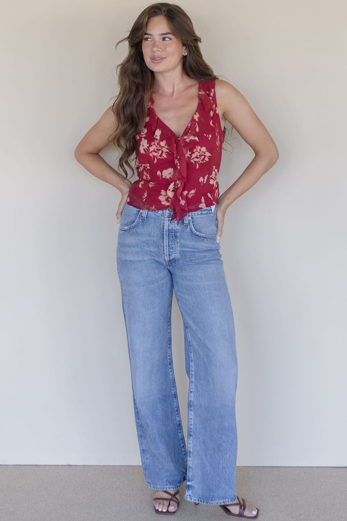 Roxy Ruffle Blouse