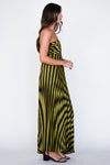 Pleated Maxi Dress