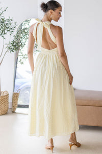 Sweet Escape Low Back Maxi Dress