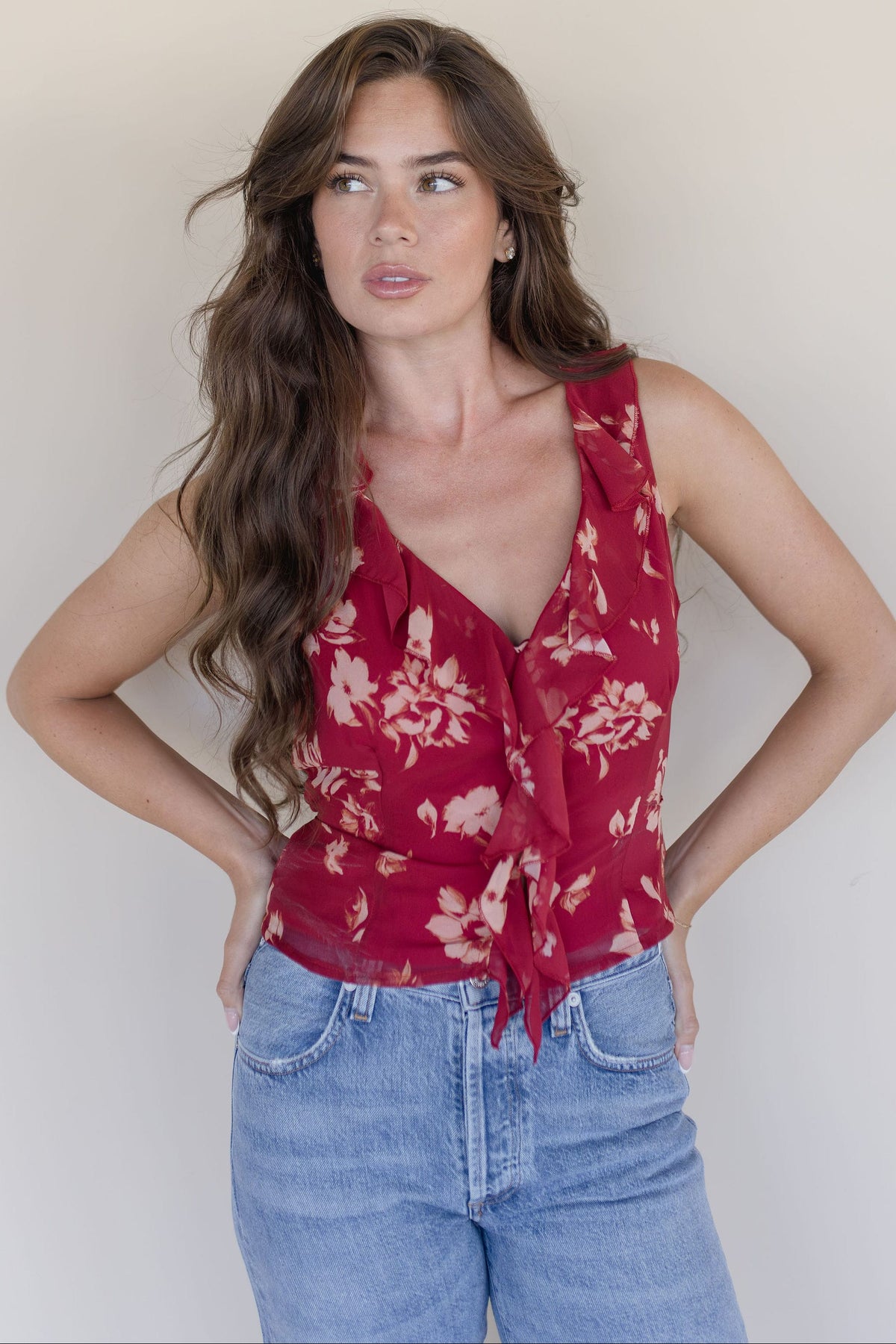 Roxy Ruffle Blouse