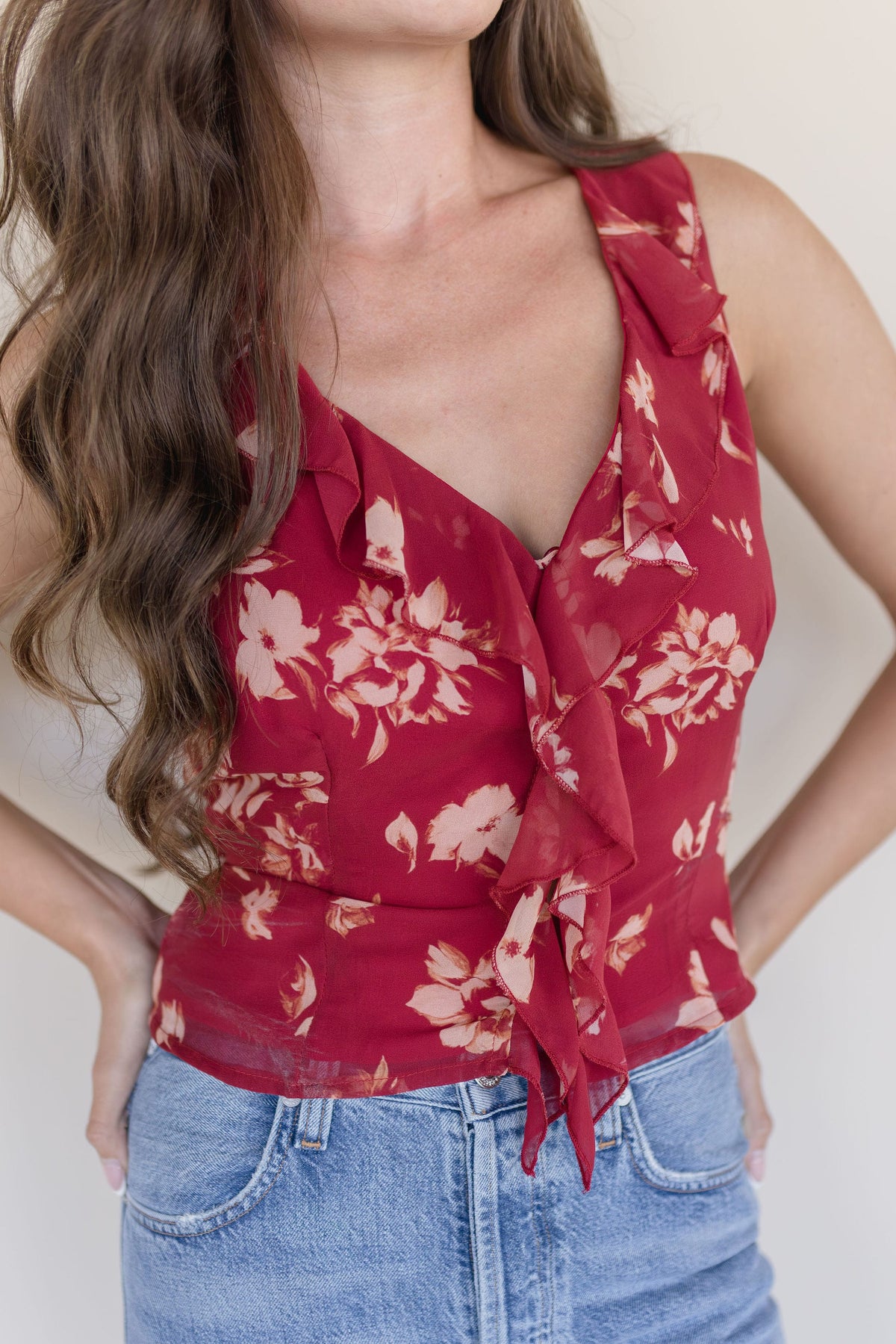 Roxy Ruffle Blouse