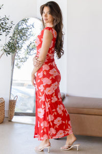 Jasmine Off The Shoulder Midi Dress