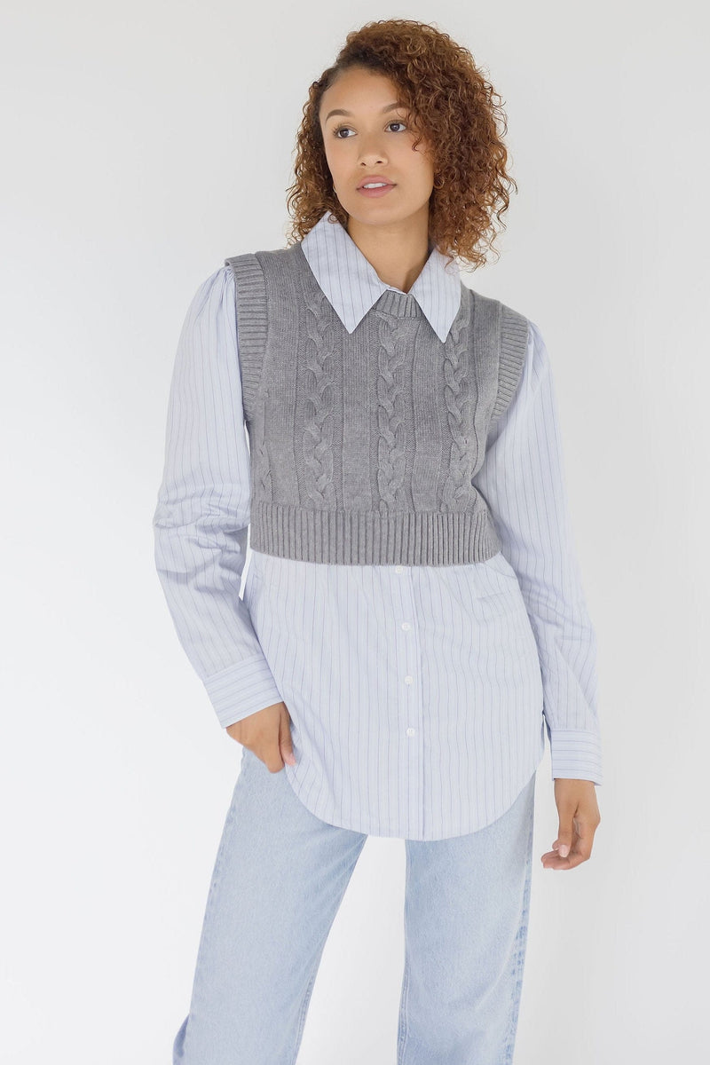 Flannery Layered Sweater